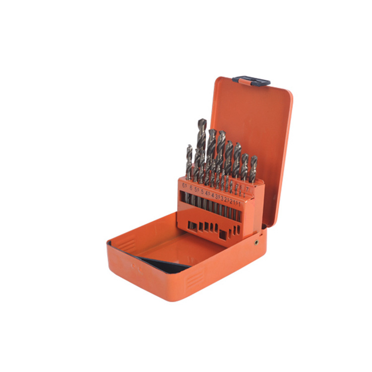 钢盾工具 25件套直柄含钴高速钢麻花钻组套S133023