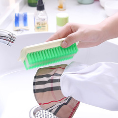 Creative high-quality soft bristle laundry brush, plastic pad brush, cleaning shoe brush, daily household brush, home use