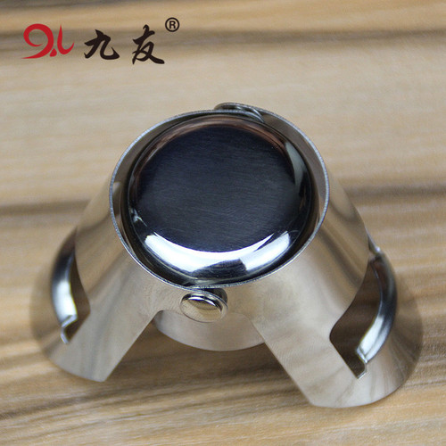 Cross-border best-selling metal wine tools large belly bottle sparkling wine stopper stainless steel champagne bottle stopper rotatable plastic plug