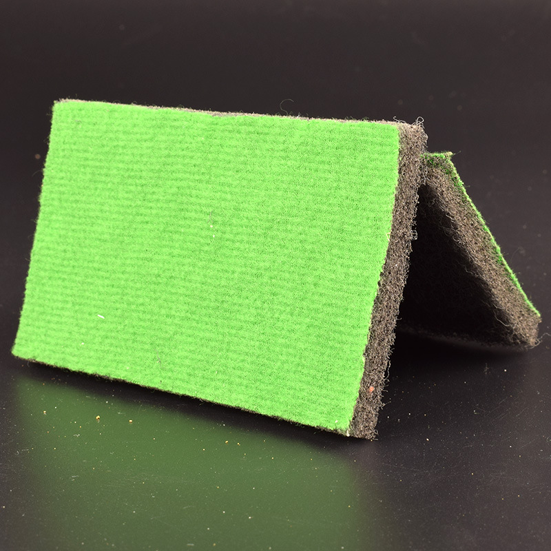 TAC背植绒工业百洁布7448玩具汽配塑料自粘打磨抛光800目细70x110