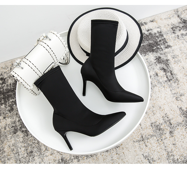 Bottes femme en Tissu - Ref 3354987 Image 17