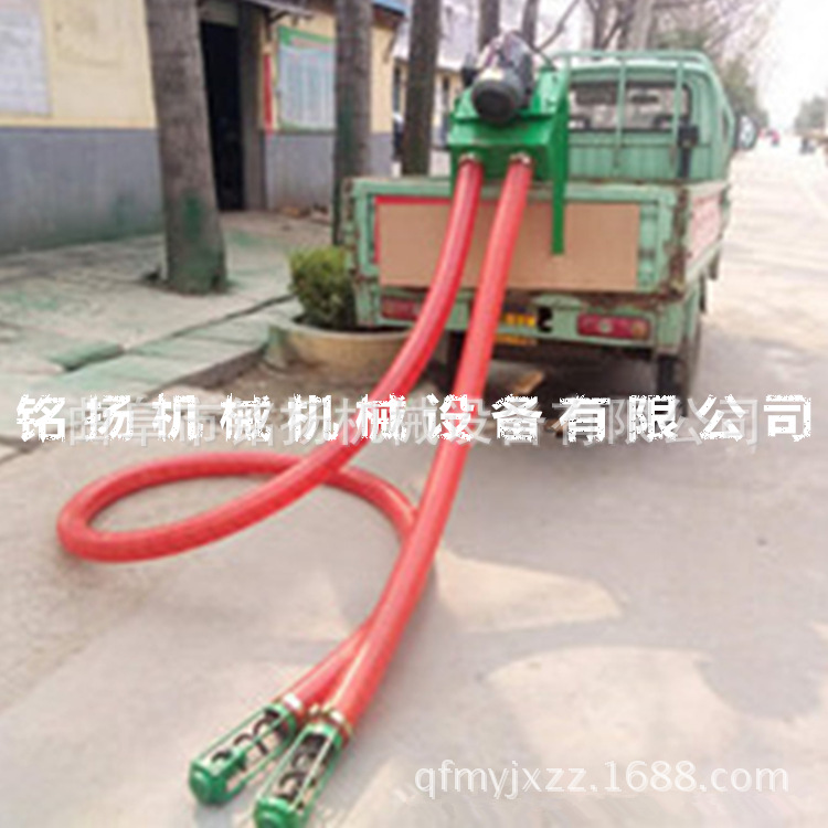 10米软管吸粮机安康手提式软管吸粮机