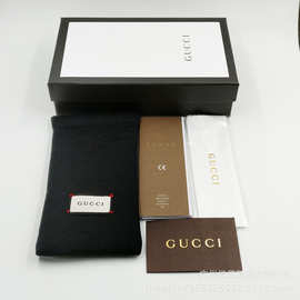 批发套装便携弹片束口眼镜袋 天地盖外纸盒 可印字