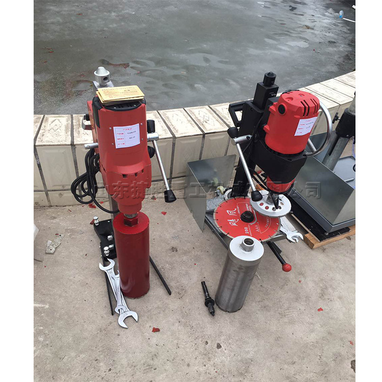 水电煤气安装水钻机 砖石岩石钻孔机 公路路面打孔机包邮到家