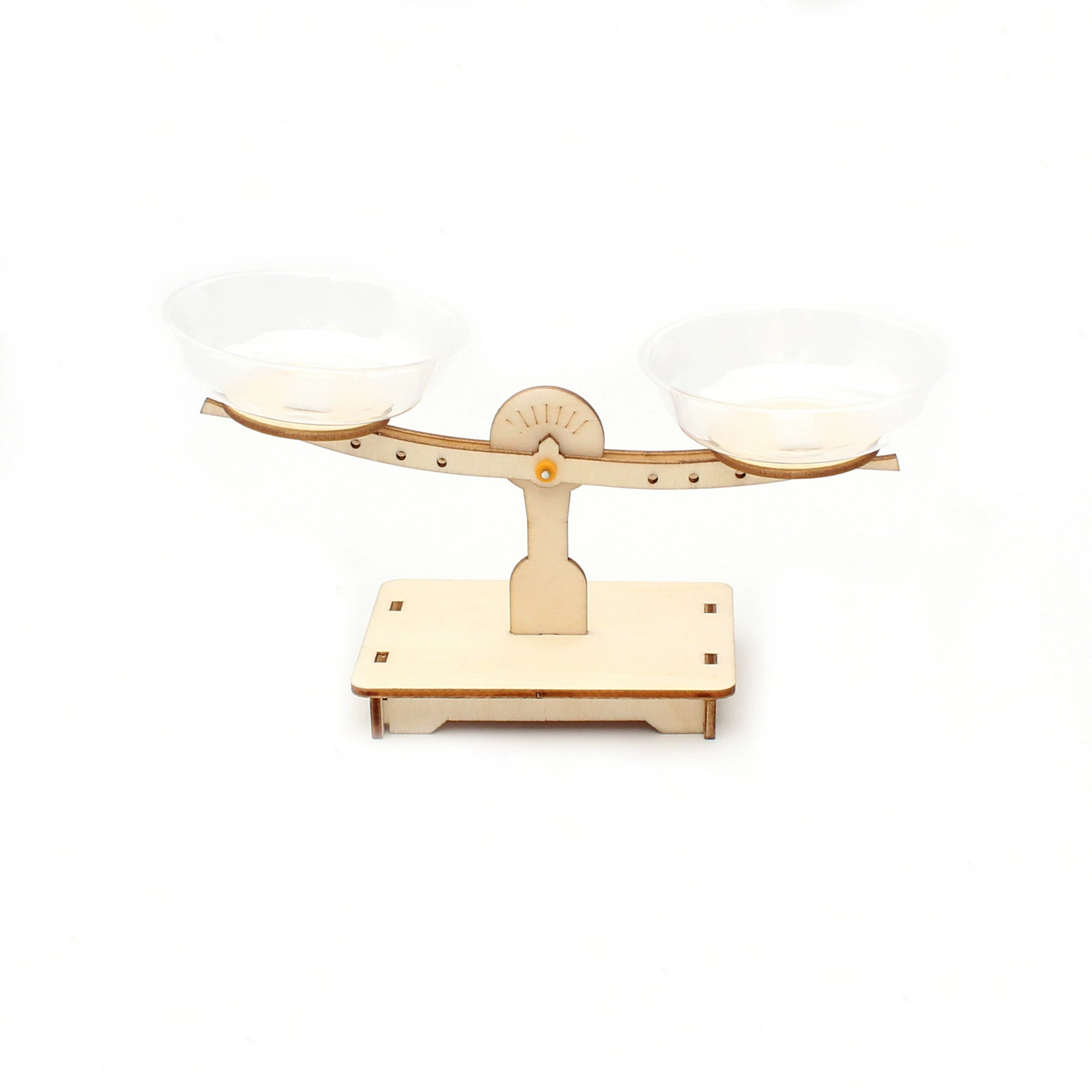Wooden toy, materials set for experiments, DIY, mini experiment, science