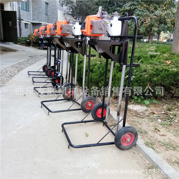 小型手提式打坑打洞机 大功率种植打坑机 单人手提汽油挖坑机43