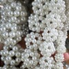 Beads from pearl, earrings, hair stick, hair accessory, pendant, 30 pieces