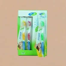 周六日用品义乌百货牙刷批发洁灵992（30支/盒）成人软毛牙刷