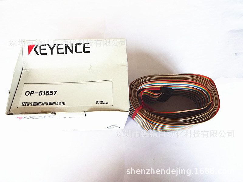 KEYENCE/基恩士 OP-51657 连接线 专用并行连接电缆 3M 原装 现货