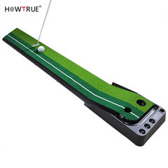Factory Wholesale Supply Golf Puttinh Towel Puttinh Trainer With Track Practice Mat 3m Puttinh Practice