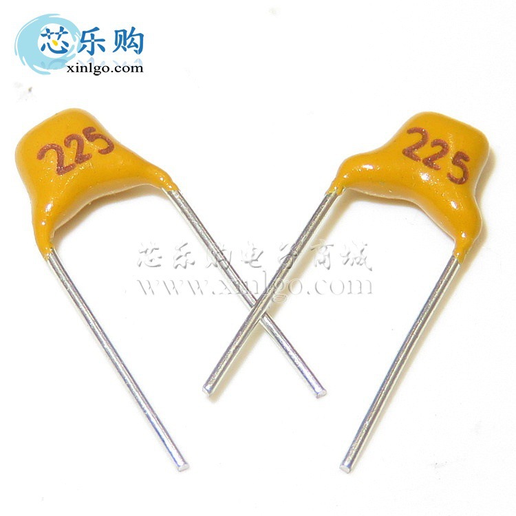 独石电容 225K 2.2UF 50V 间距5.08MM 瓷片电容 零售 [国产全新]