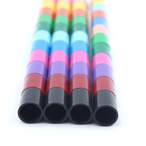 12 Colors Silky Student Colorful Plastic Children's Painting Graffiti Bullet Splicing Crayons Amazon