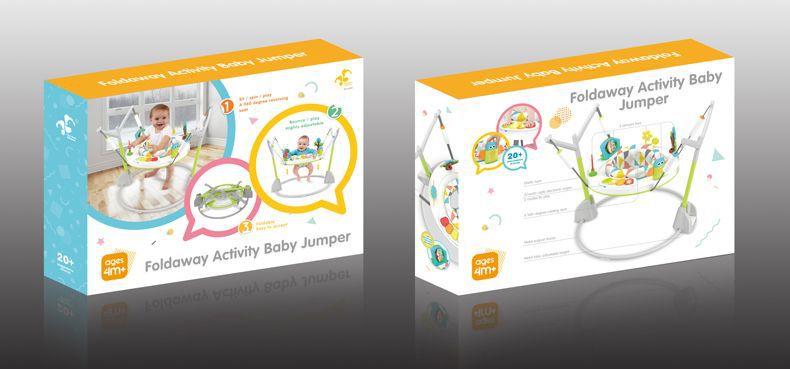 儿童哄娃神器 宝宝跳跳椅婴儿弹跳健身架0-1岁益智玩具3-6-12个月详情图4