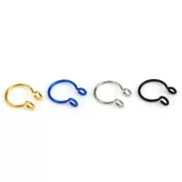 Силиконовая грудь нержавеющая сталь, физиологическое нос piercing европейский стиль