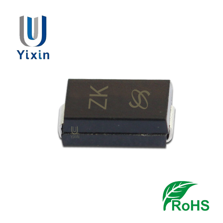 厂家直营 SMAJ60CA 丝印ZK 400W DO-214AC双向TVS瞬态抑制二极管