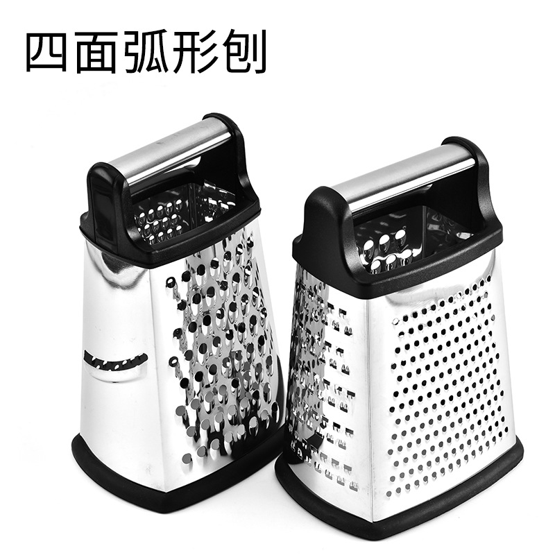 厂家热卖不锈钢四面多工能弧形刨超声刨瓜刨刨丝器简易刨刀现货