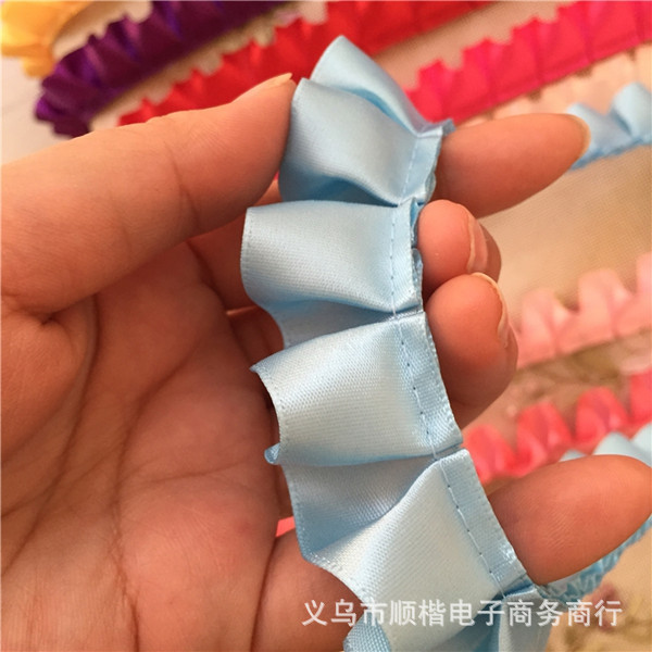 2、5cm リボン、ウェビング、レース、割引、プリーツレース、衣料品アクセサリー、カーテン、枕、おもちゃ、レース 30m