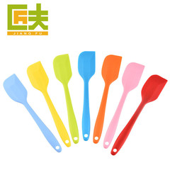 Silicone Cream Scraper, Manufacturer Wholesale, One-piece Small Silicone Scraper, Kitchen Butter Scraper, Baking Tools