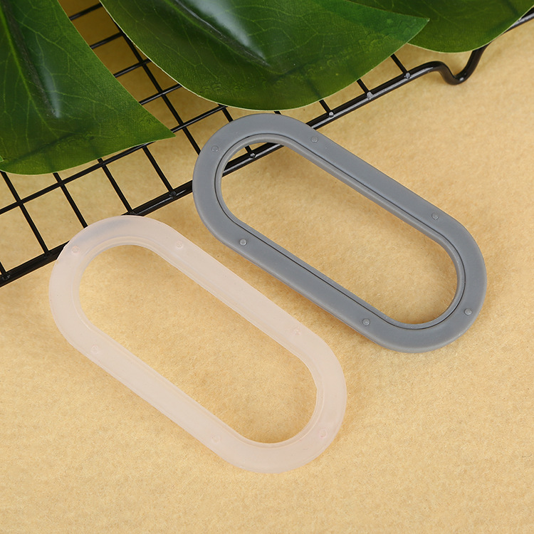 厂家直销塑料提手定制多款手提扣饮料彩盒塑料提手大米袋提手环