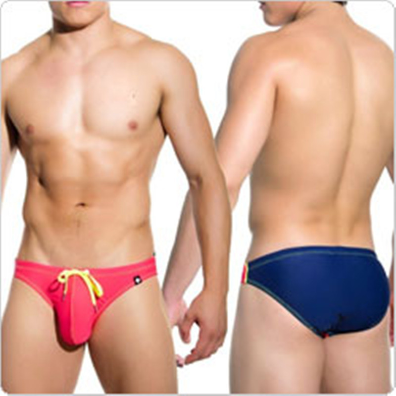 New men's swimming underwear bikini triangle swimming trunks swimming pool sports leisure foreign trade beach swimming sexy New men's swimming underwear bikini triangle swimming trunks swimming pool sports leisure foreign trade beach swimming sexy