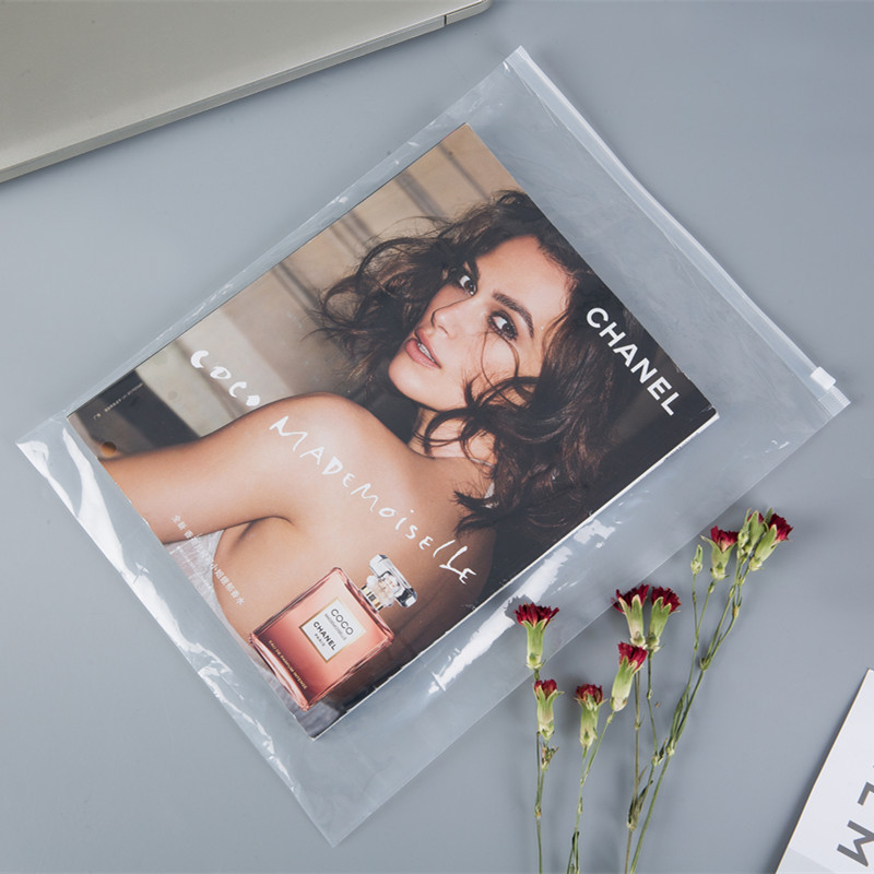 廠家定制服裝拉鏈袋 服飾自封袋PE超透磨砂包裝袋 T恤塑料袋定做