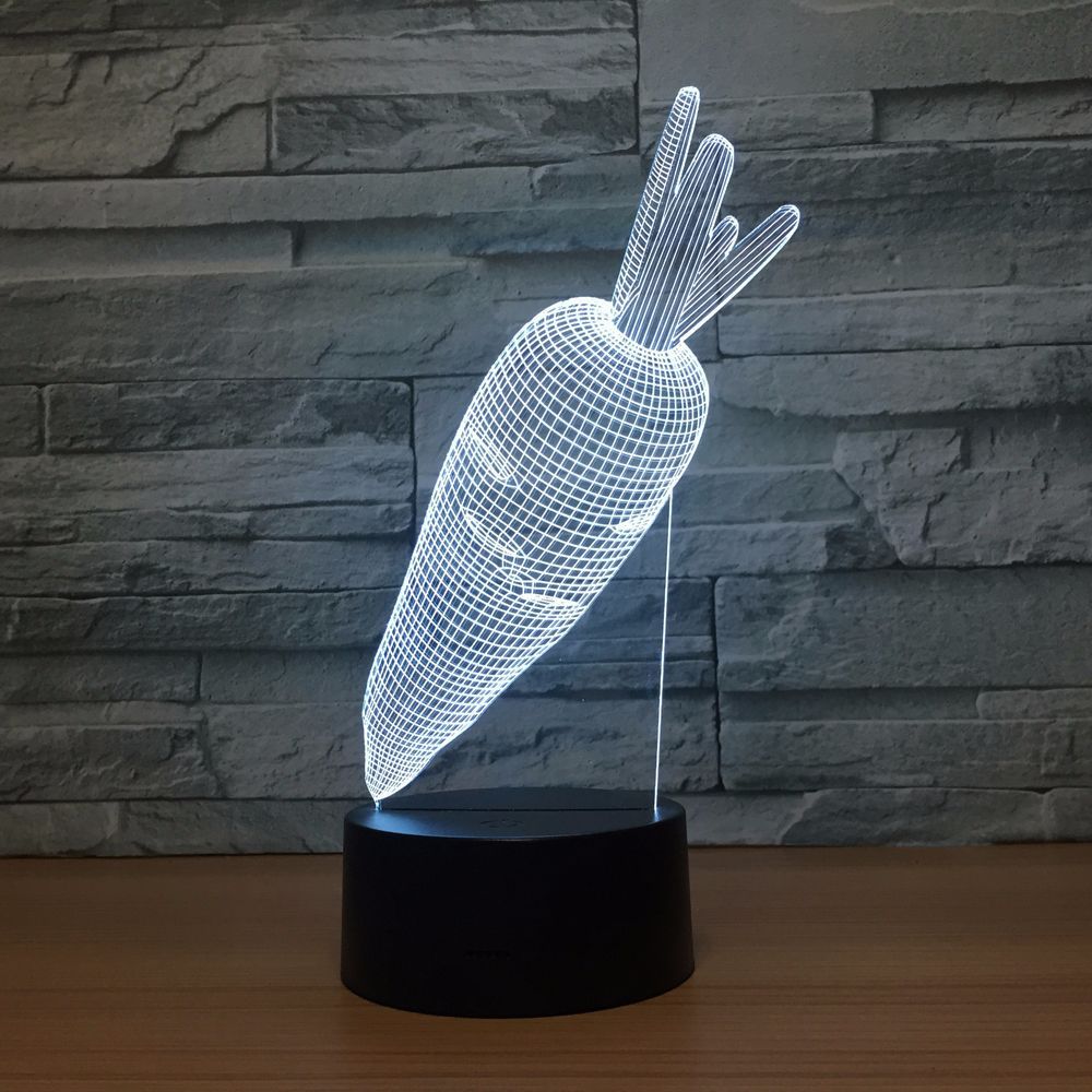 3D立体错觉灯 跨江大桥七彩触摸变色视觉灯 亚克力