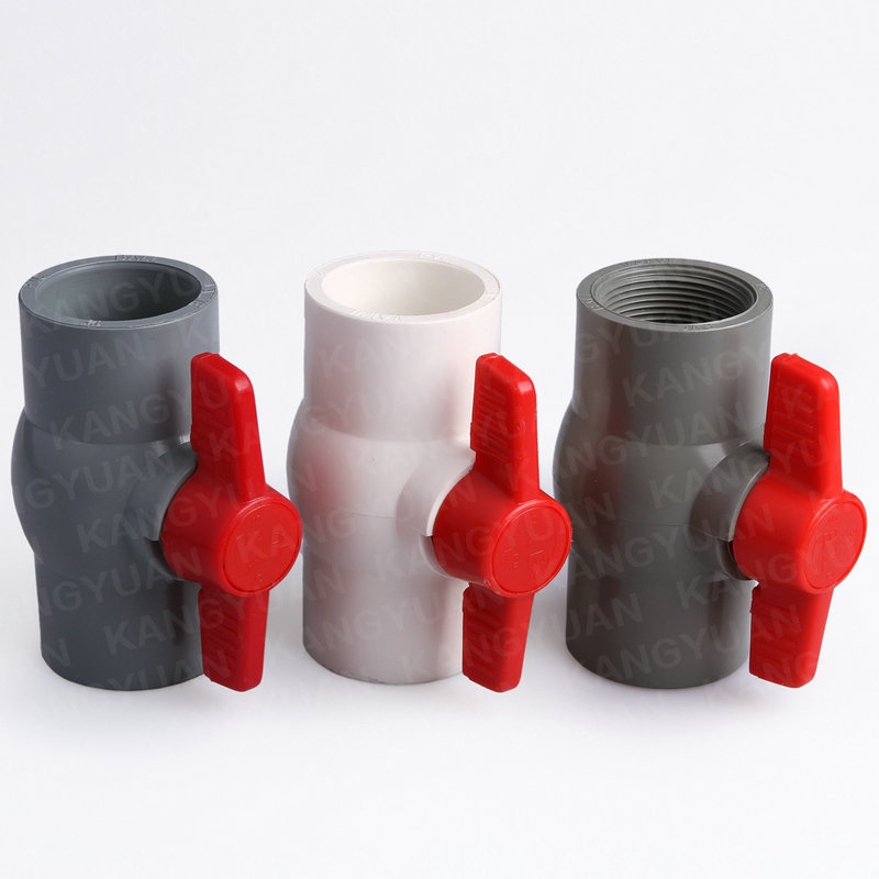 UPVC双由令球阀 UPVC 简易球阀 丝口球阀 活接球阀 多种规格供应