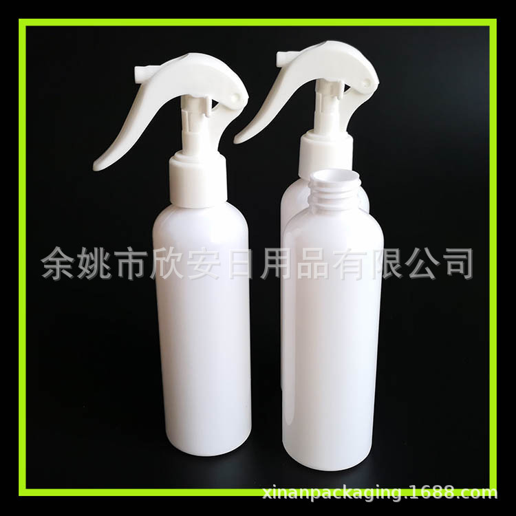 200ml白色小老鼠喷雾瓶啫喱水喷壶细雾分装瓶200ml手扣小喷壶