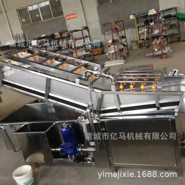 脱水蔬菜气泡烘干机 橄榄菜 脱水青梗菜 脱水万年青气泡清洗机