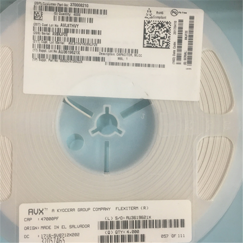 陶瓷电容0805 473K50V 47NF X7R 08055C473K4Z2A BOM配套电子现货