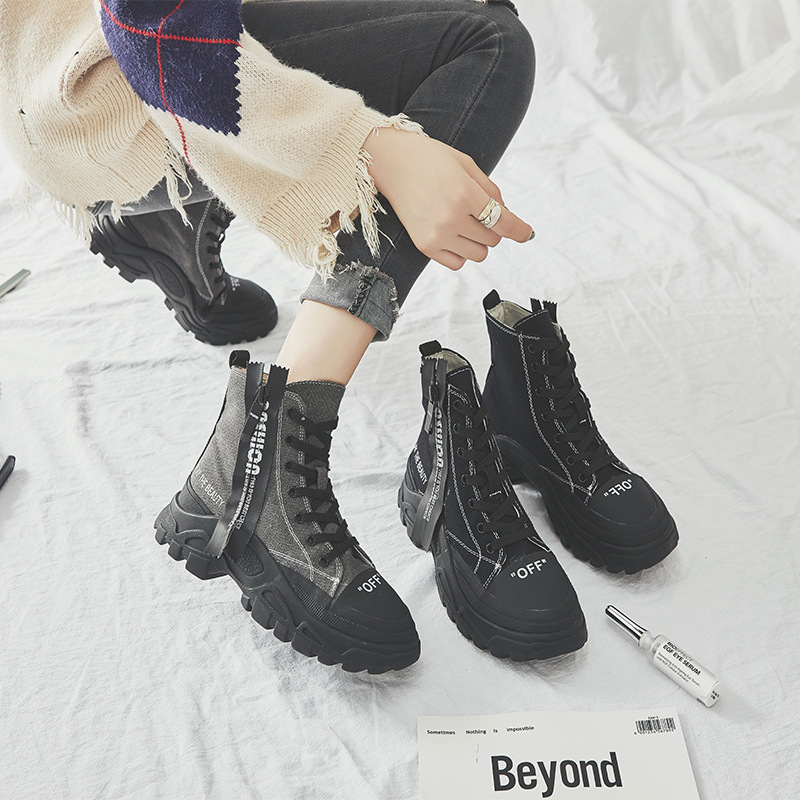 Bottes femme en Toile - Ref 3354832 Image 1