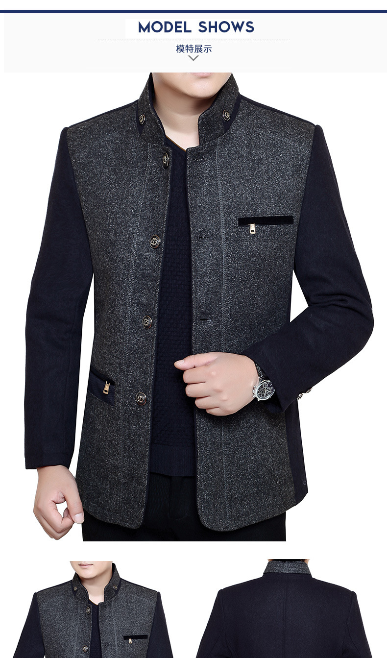 Manteau homme en Laine - Ref 3419689 Image 20