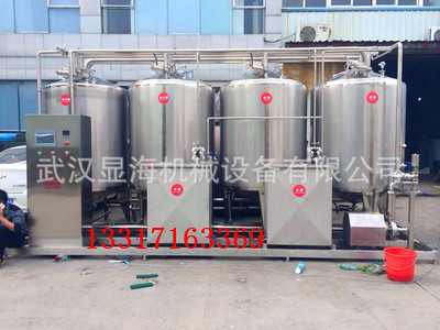 武汉显海自动清洗系统 小型一体式CIP清洗组系统CIP就地清洗机