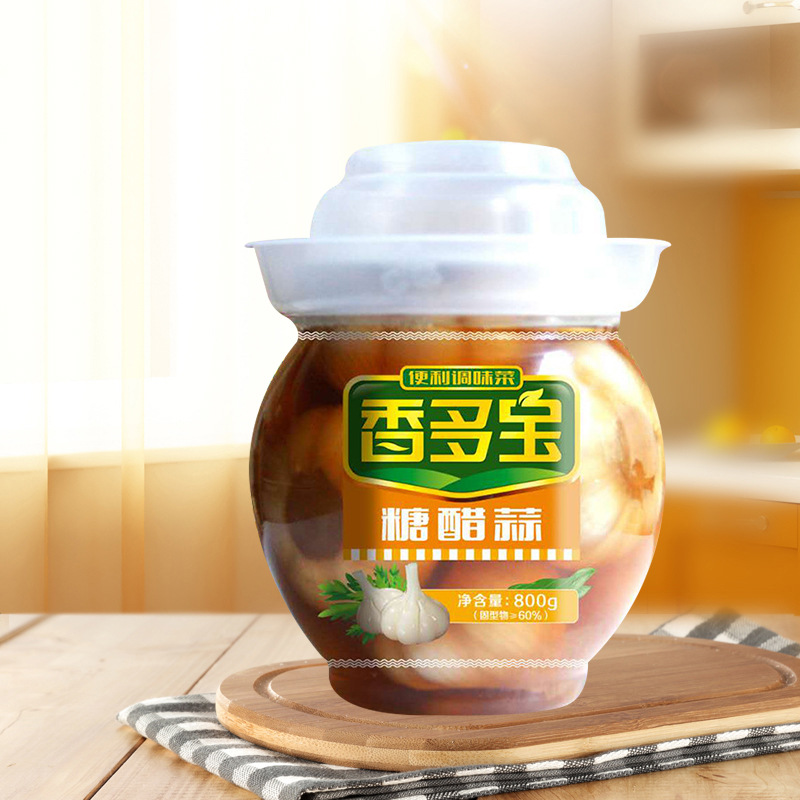 厂家直销 糖醋蒜 罐咸水腌制蒜头 腌泡糖醋大蒜头 量大优惠|ru
