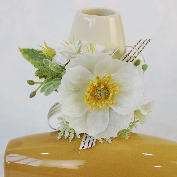 Arts Accord marry Supplies banquet distinguished guest Artificial Flower Sternum Hand Flower White Series