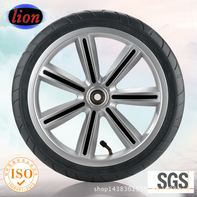 大量生产PP轻塑料轮子 童车PVC轮子 婴儿车大橡胶充气轮子