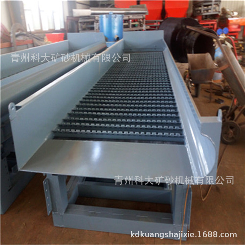 沙金选取设备 沙金选矿溜槽  鼓动溜槽沙金提取设备