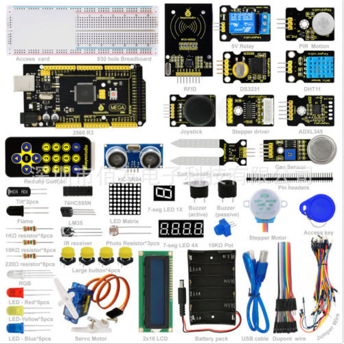 Mega 2560 R3 Super Starter Kit Rfid Learning Kit with for Arduino