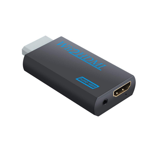 WII to HDMI High Definition Converter Compatible with Nintendo Wii, Wii2HDMI Game Console 1080P