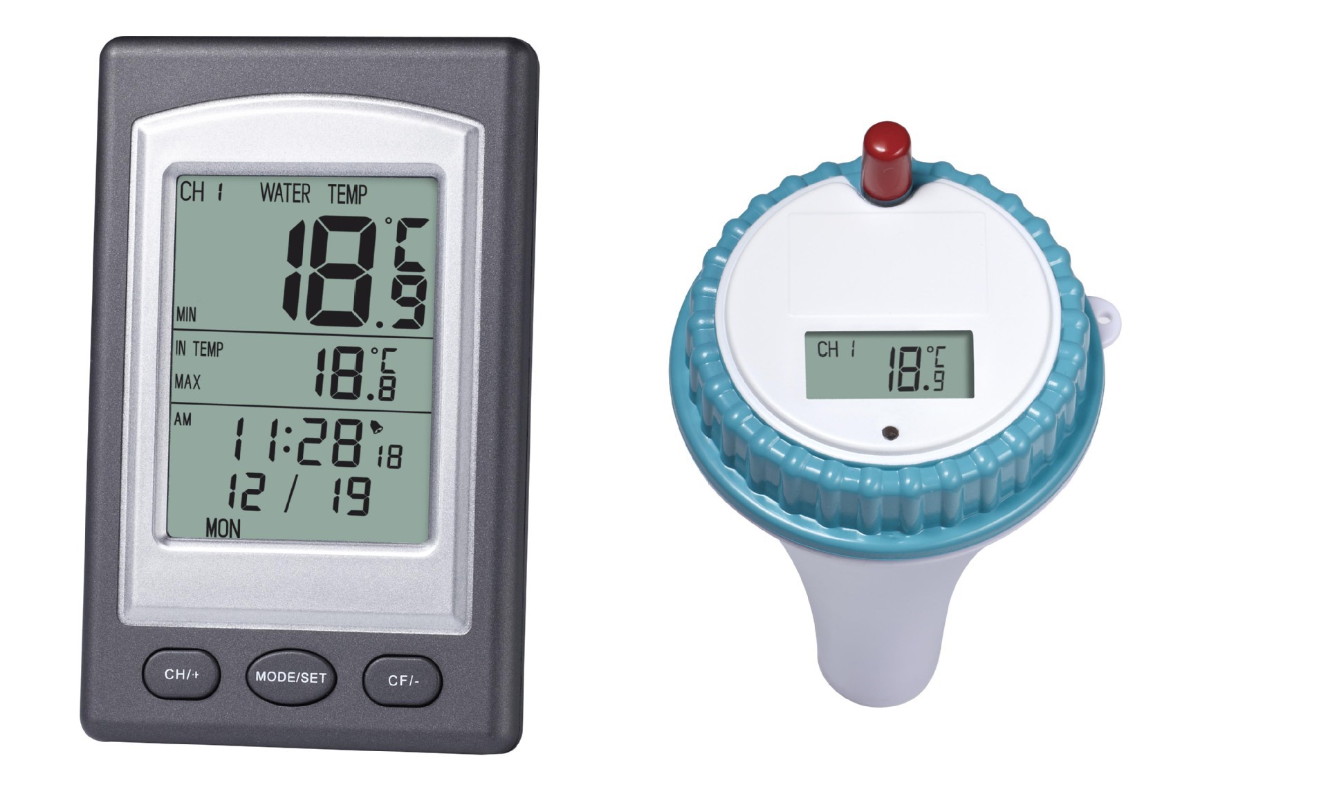 无线温度计无线1228A水疗中心SPA无线泳池无线 Pool thermometer