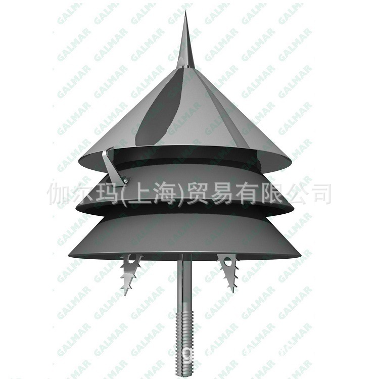 提前预放电避雷针ESE先导避雷针自动放电避雷针接闪器伞形避雷针