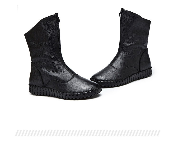 Bottes femme en En cuir - Ref 3354787 Image 45