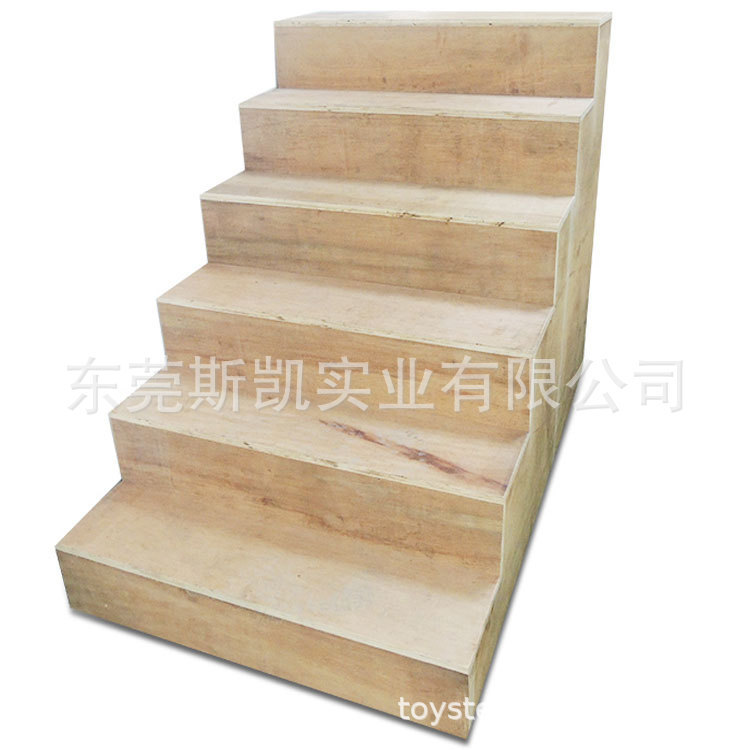 Estándar ASTM gran juguete pesado prueba de volcado prueba de pasos de madera