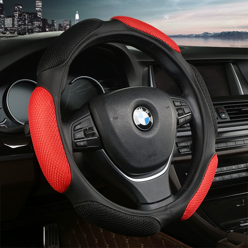 Universal three dimensional steering wheel, non-slip breathable handle, direct factory sales, in 3d format, absorbs sweat and smell