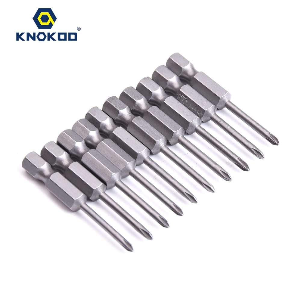 S1/4x50x2.5x0# PH 十字电批咀 电动螺丝刀头批头批嘴 批咀