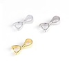 DIY manufacturer DIY pendant buckle DIY silver jewelry melon seed buckle accessories