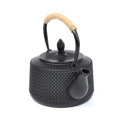 Iron kettle black spot particles 0.85 liter teapot cast iron teapot iron teapot boiling tea set cast iron kettle supply wholesale