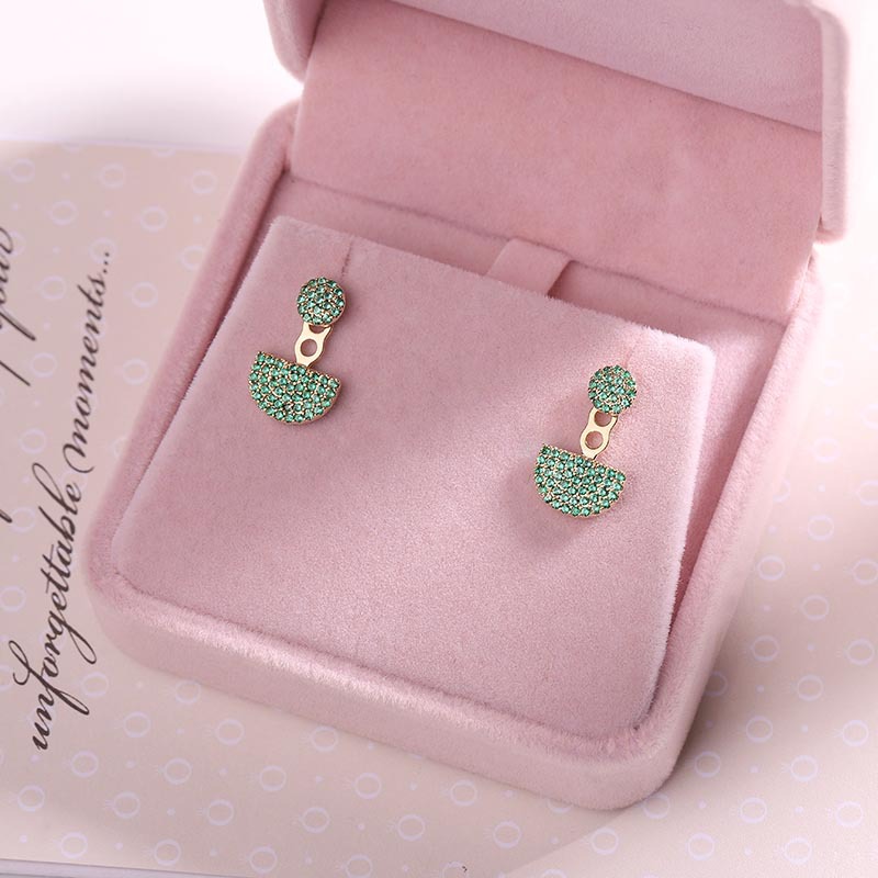 欧美新款饰品耳环 超闪满钻长款夸张水晶耳环耳坠 采用奥地利水晶