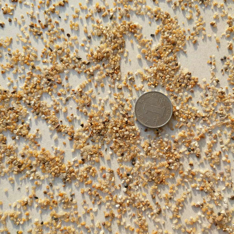 石英砂 硬度高 粉尘少 棱角尖锐 除锈石英沙 