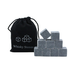 9 pieces of Whisky Stone ice cubes marble cool ice wine stones